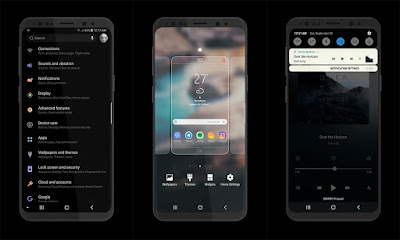 Download Samsung Theme Pie Android Oreo Terbaru