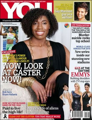 Caster Semenya Magazine Cover