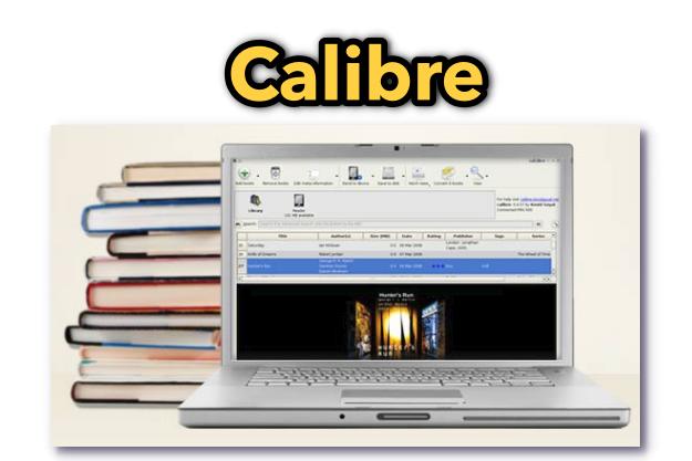 Calibre - Δωρεάν πρόγραμμα διαχείρισης ηλεκτρονικών βιβλίων