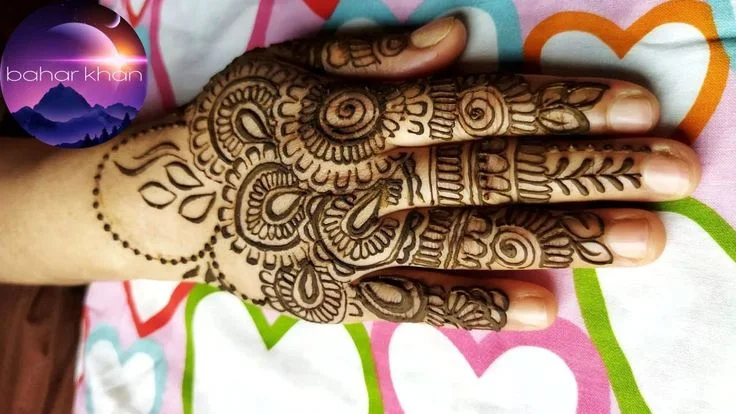 Image of Simple Mehndi design new- simple mehndi design 2022  mehndi design photo - mrlaboratory.info