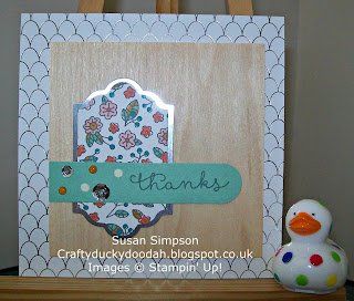 Stampin' Up! Susan Simpson Independent Stampin' Up! Demonstrator, Craftyduckydoodah!, Cottage Greetings Card Kit,