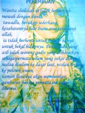MTS-MA YP KH SYAMSUDDIN: Kata-Kata Mutiara Perempuan
