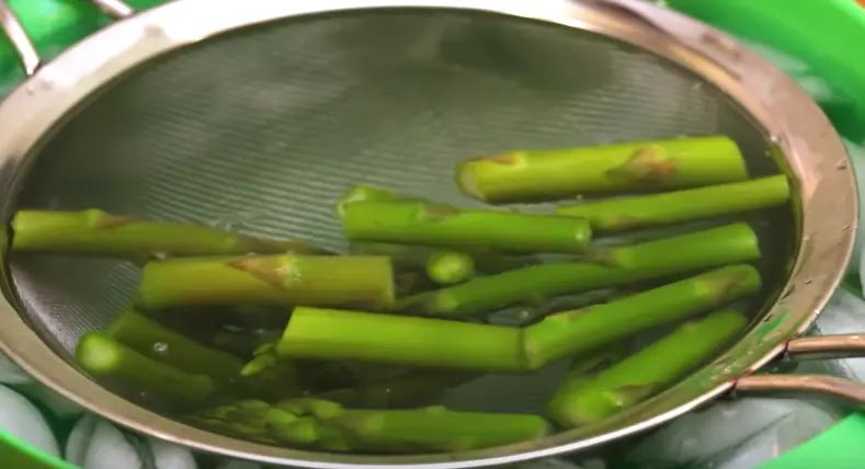 How freeze asparagus for a year