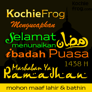 DP BBM Minta Maaf Sebelum Puasa Ramadhan 2017 - Kochie Frog