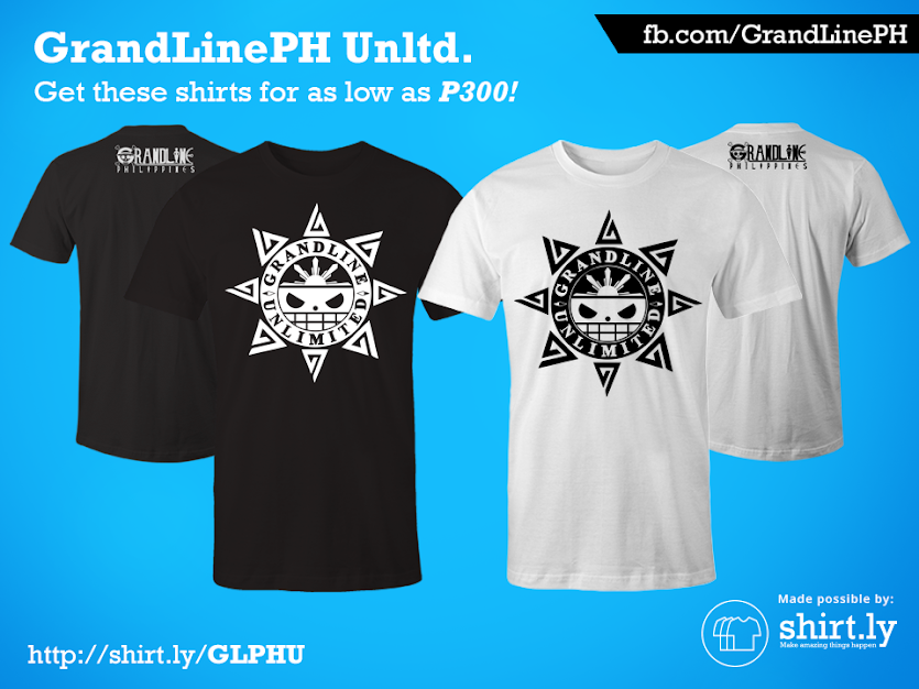 GrandLinePH Unltd on Shirt.ly