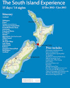 Weekend trips + South Island tour (south island trip without signature)