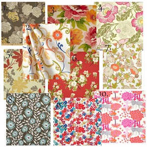 Parade of Fabrics - 10 Floral Fabrics for Under $10 a Yard