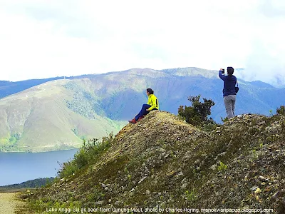 Magnificent view of Anggi lakes