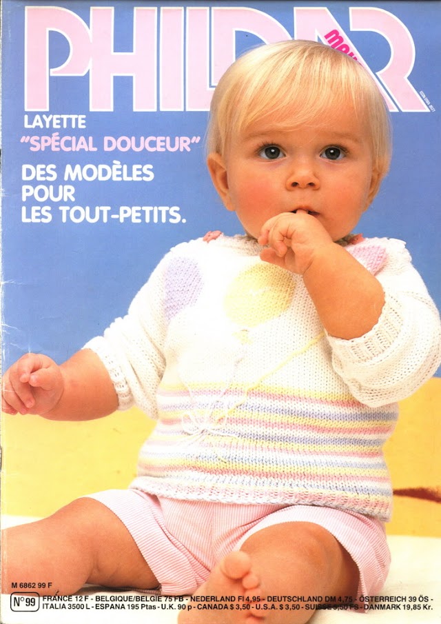 Phildar N°99-Revista Phildar Especial Tricô Bebês