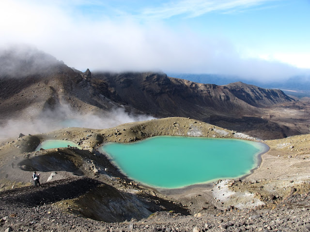 The first trip that I went with my own hard earning in New Zealand  The Tongariro Alpine Crossing