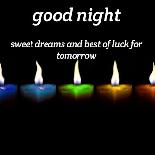 Good night candle images