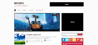 RB Simple Blogger Templates RB Simple Blogger Templates Free Download For Clean And Simple Premium Style Blogger Blog's