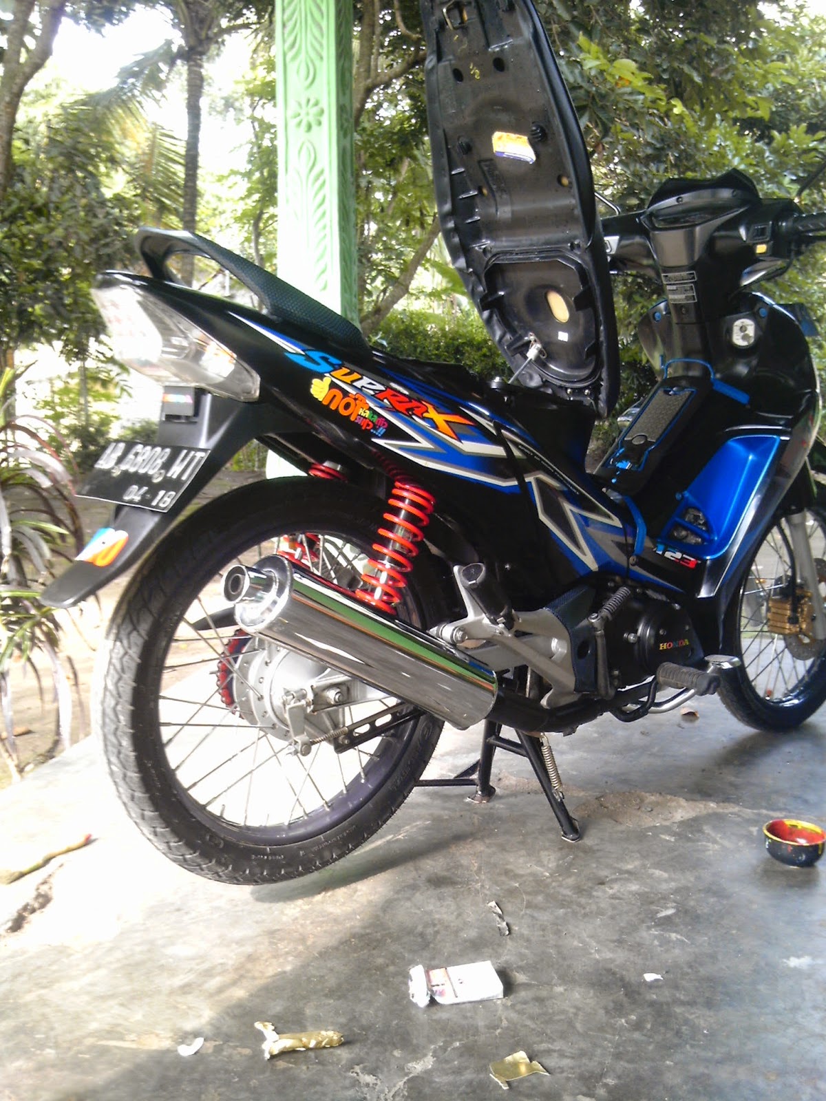 96 Modif Motor  Thailook Supra  X  125  Otomotif