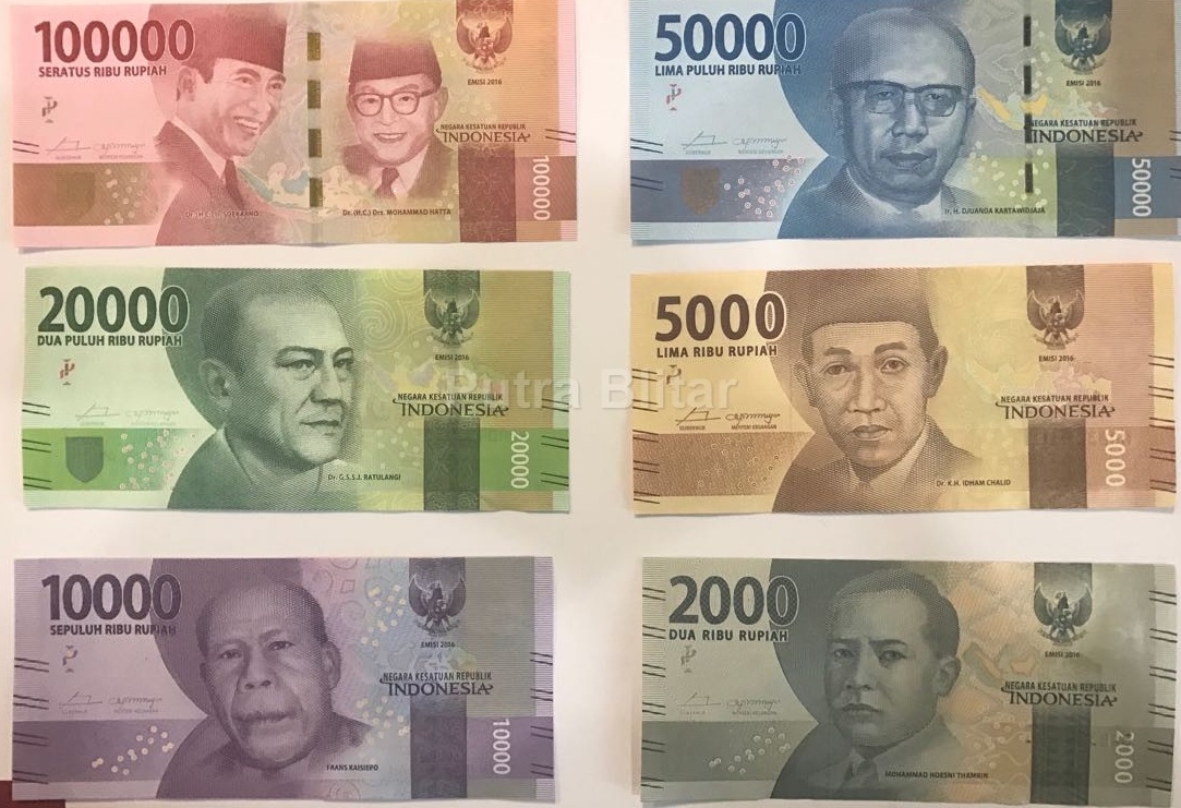 Begini Penampakan Uang  Baru Bank Indonesia  Emisi 2019 