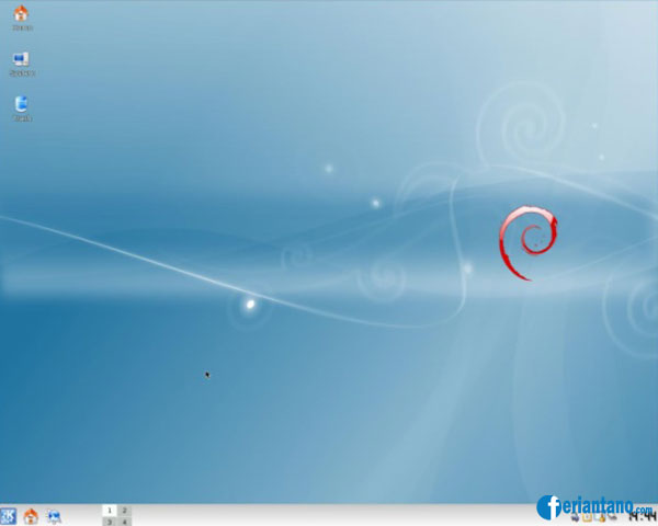 Cara Install Debian 5 Lenny Berbasis GUI Lengkap Dengan Gambar - Feriantano.com