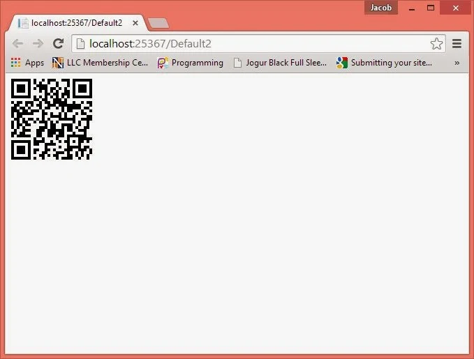 Generate QRCODE in ASP.NET