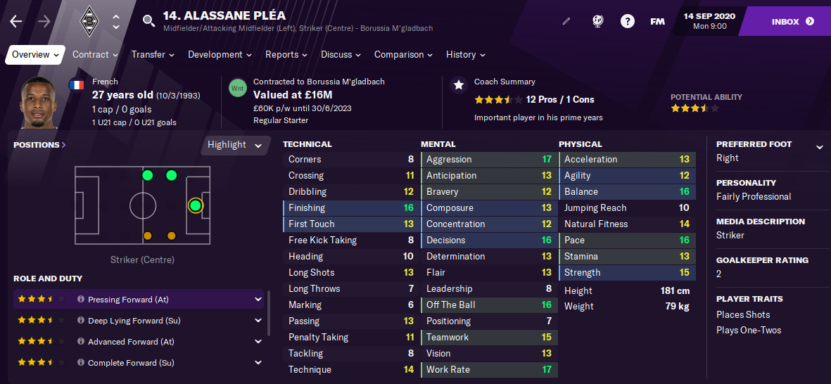 FM21 Alassane Plea