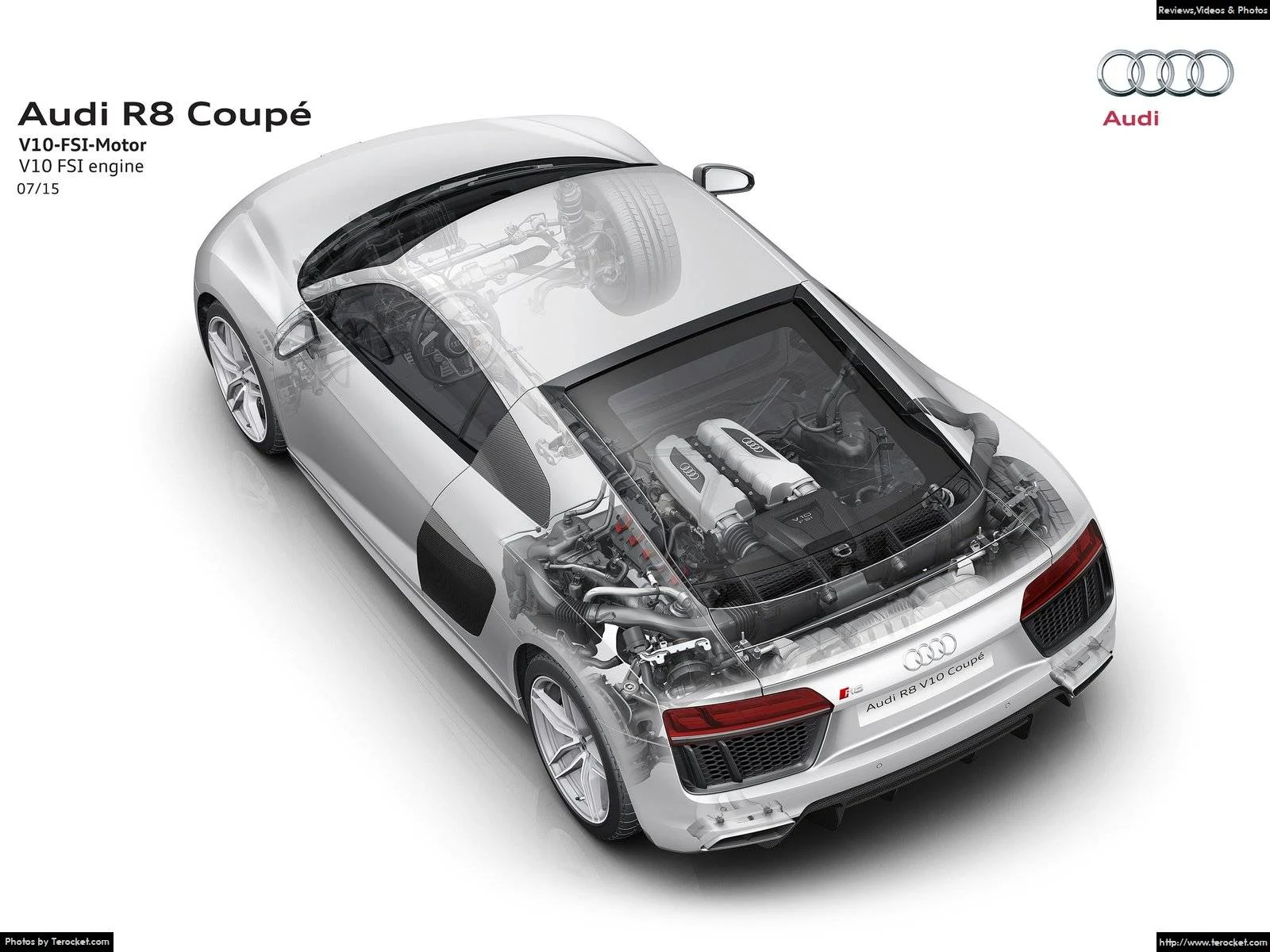 Hình ảnh xe ô tô Audi R8 V10 2016 & nội ngoại thất