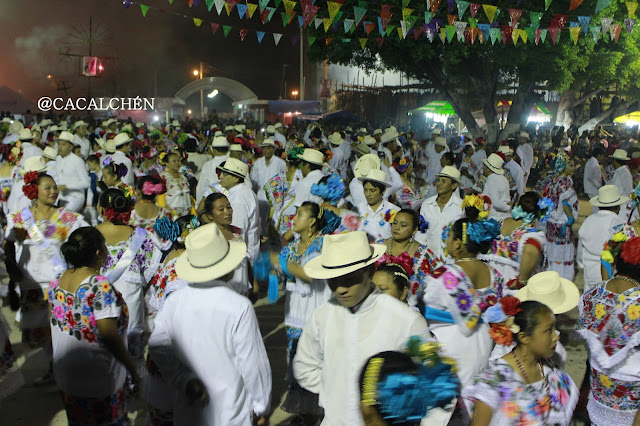 jaranerosen noches de vaquería de la fiesta del pueblo