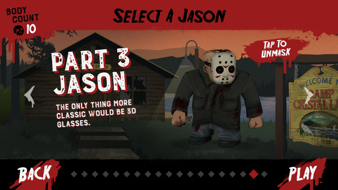 Win A Part 3 Jason Voorhees DLC For Friday The 13th: Killer Puzzle!