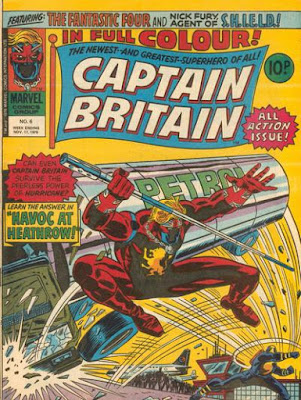 Marvel UK, Captain Britain #6, the Hurricane