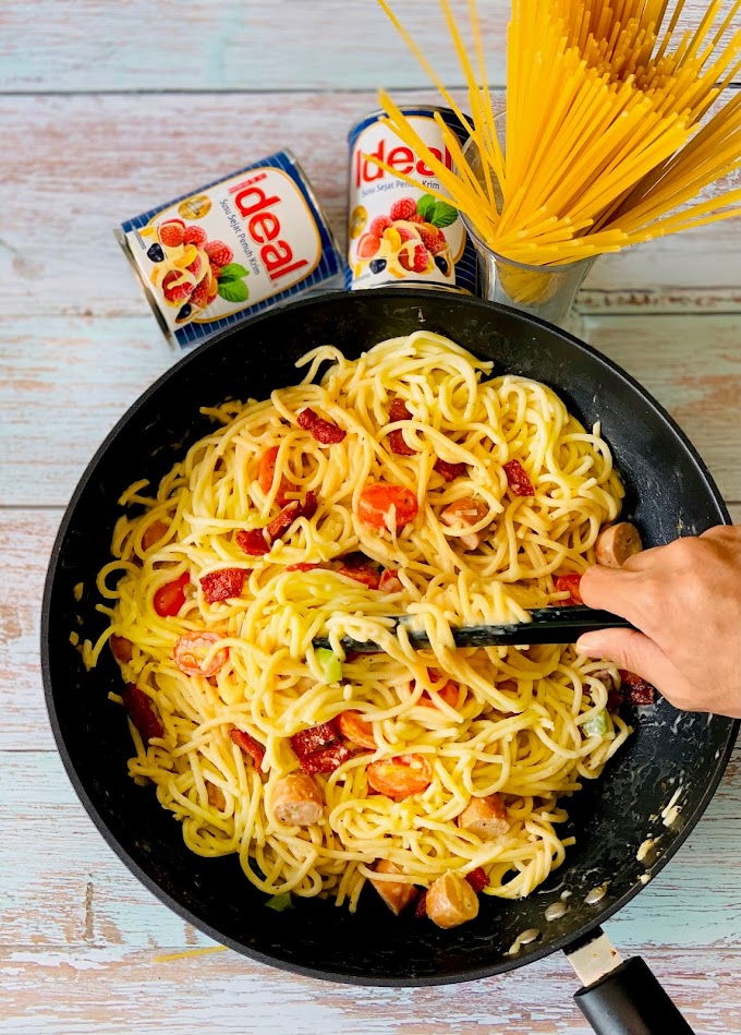 Resepi Spaghetti Carbonara 