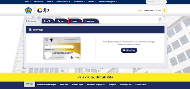 Cara Lapor Pajak