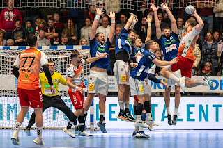 Sportfotografie DHB Handball Bundesliga ASV Hamm Die Recken Hannover Olaf Kerber