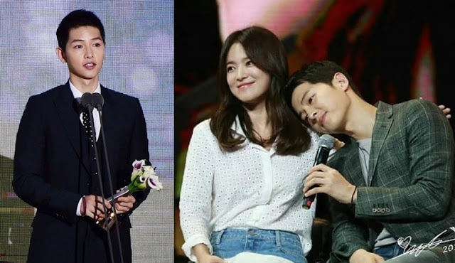 Menangkan Pasangan Terbaik di 'APAN 2016' Song Joong Ki dan Song Hye Kyo