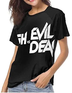 Ash vs Evil Dead t shirt donna nera