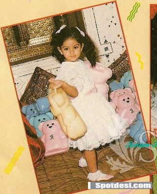 Sonam Kapoor Childhood Photos