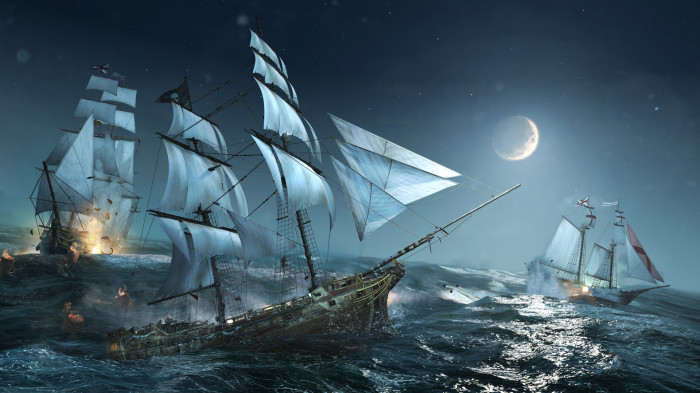خلفيات البحر القراصنة
