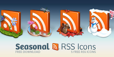 Seasonal RSS icons