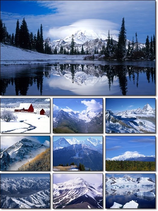 Winter Landscapes 1600x1200 Wallpapers Pack