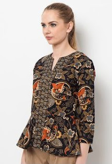 Model Baju Batik Terbaru 2017