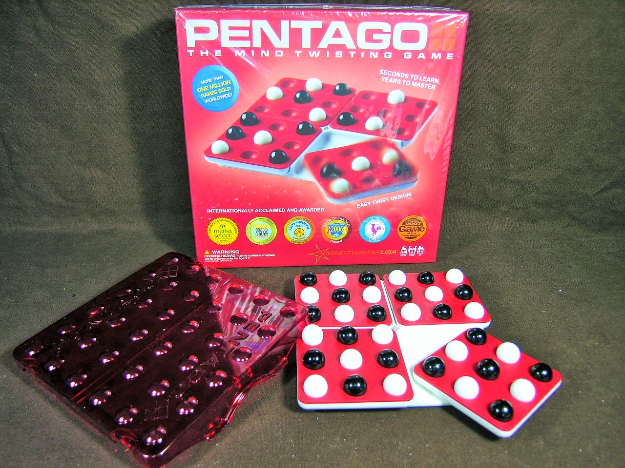 克勞德的桌上遊戲工作室 Pentago 旋轉五子棋