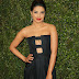 Priyanka Chopra in Black Off the Shoulder Dress