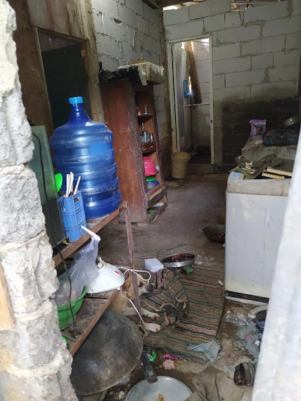 Kondisi gudang tempat anak di perbalingga di rantai
