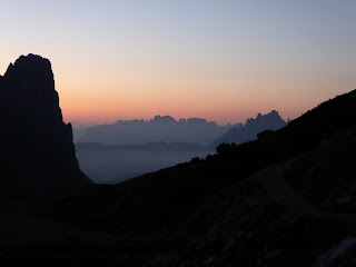 Alba da forcella Croda dei Toni