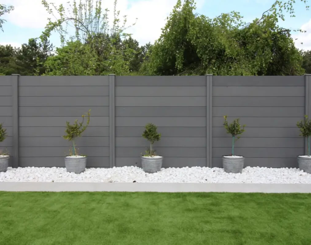 Concrete Render Fencing