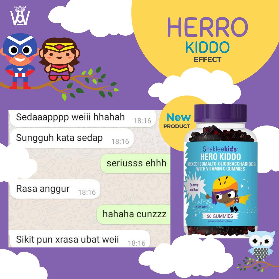 Testimoni Hero Kiddo Shaklee