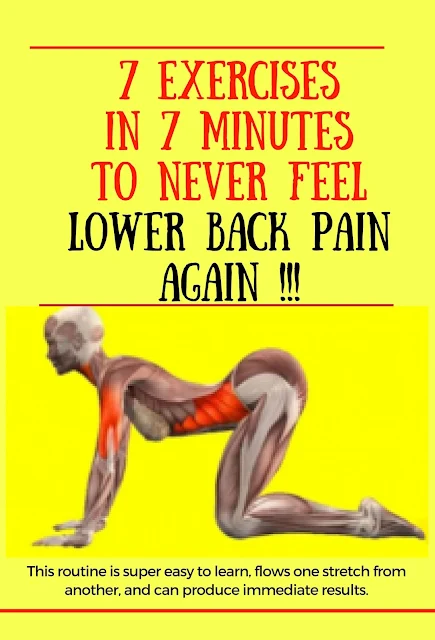 7 Exercises In 7 Minutes For Instant Lower Back Pain Relief