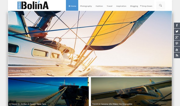 Bolina Blogger Template