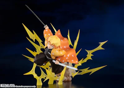 Figuarts ZERO Agamutsa Zenitsu - Kaminari no kokyū - de Kimetsu no Yaiba - Tamashii Nations.