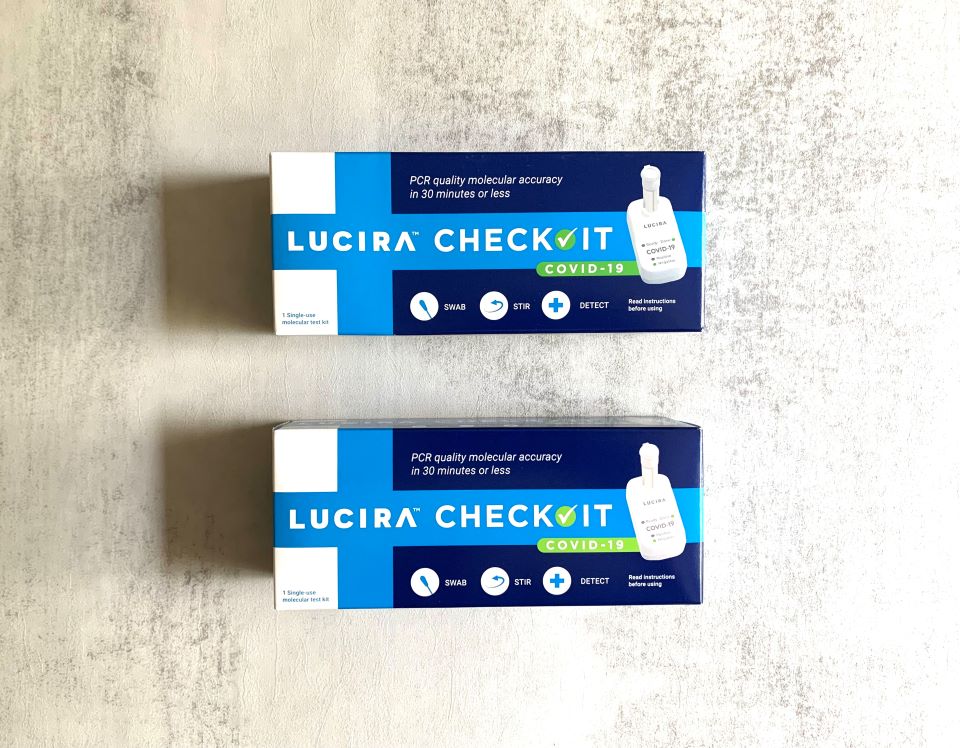 LUCIRA Health Check It COVID-19 Tests