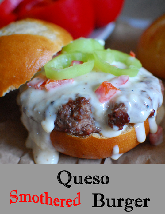 Queso Smothered Burger Poster