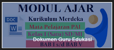 Modul Ajar Terlengkap PABP Kelas 1 Kurikulum Merdeka