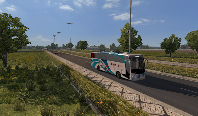 ets2 Traffic bus Scorpion jetbus