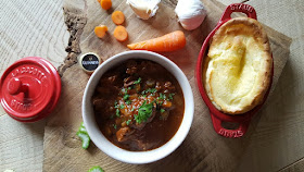 Irish Stew mit yorkshire pudding