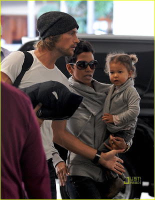 Halle Berry  & Gabriel Aubry Pictures 